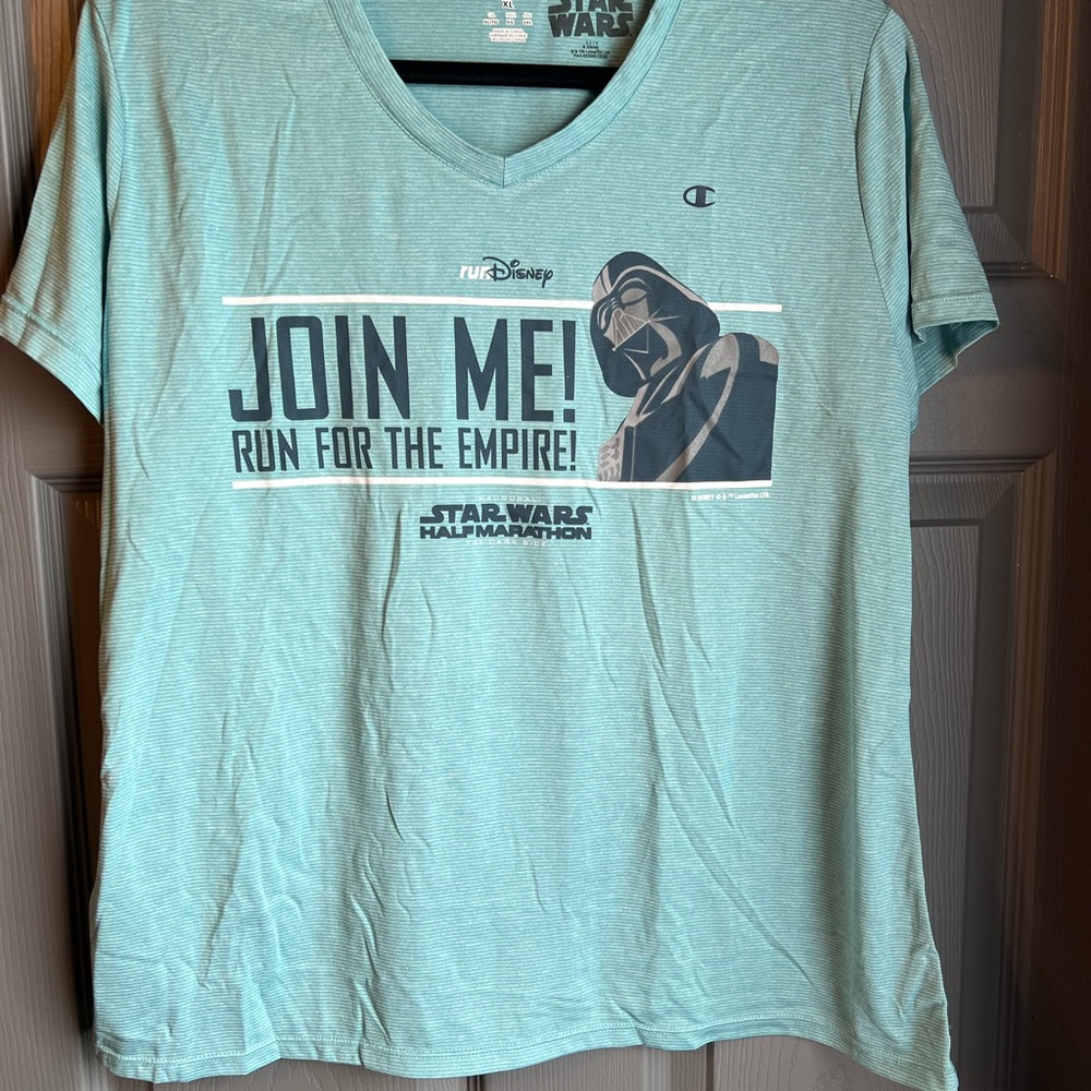 RunDisney’s Inaugural Star Wars Half Marathon Tee: The Dark Side 2016